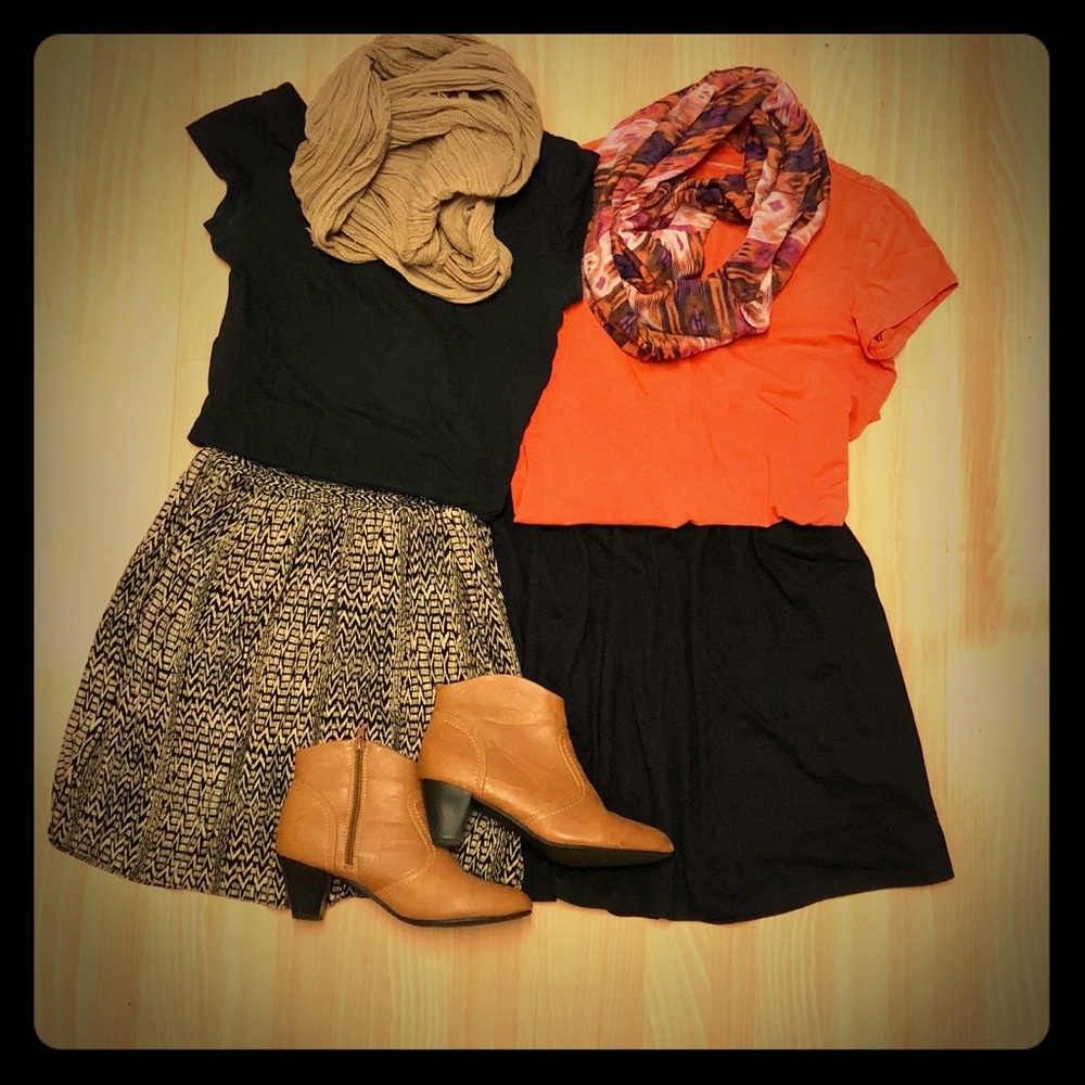 Bundle of TWO Skater-style Skirts